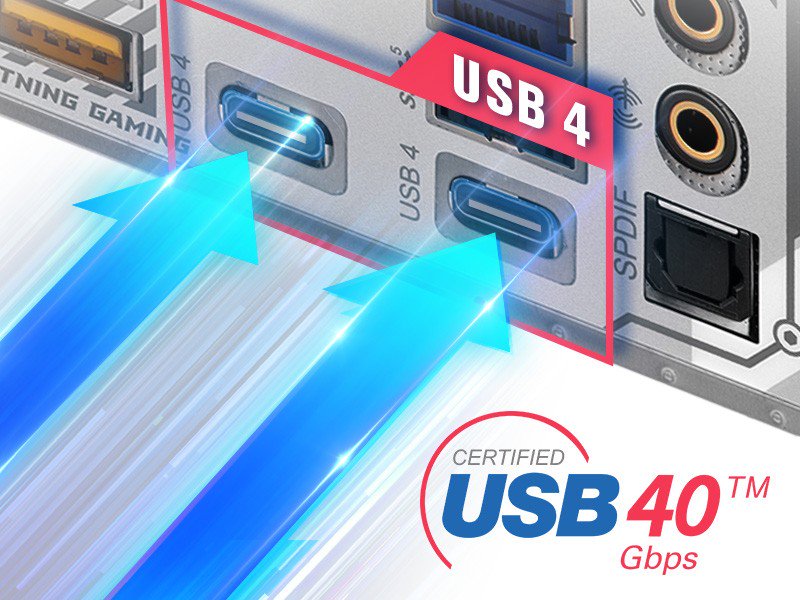 향상된 USB4 Type-C